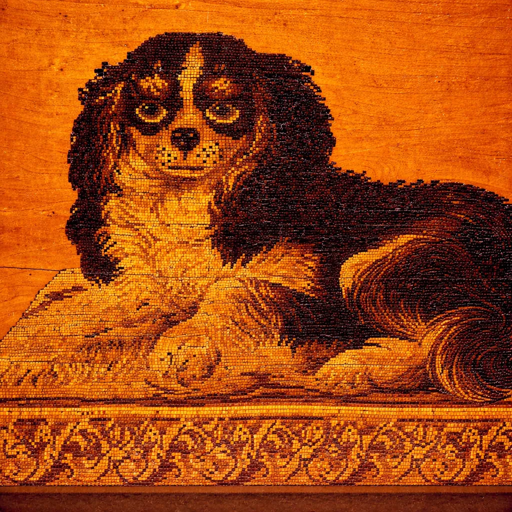 Dettaglio di opere lignee della collezione antica